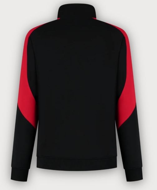 Tricorp Sweatjacke Bicolor Redefined Damen, Black-Brightred