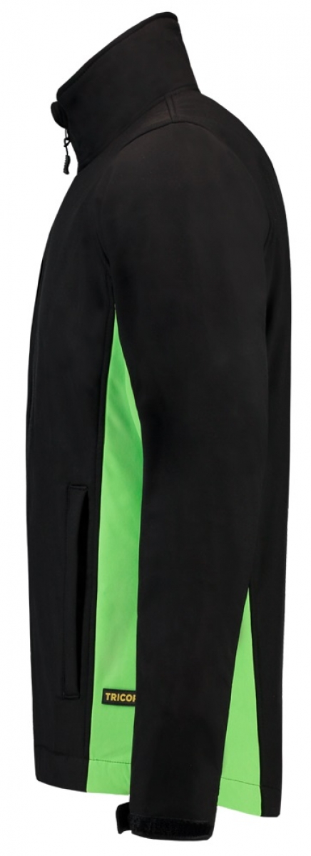 TRICORP-Workwear, Softshelljacke, Bicolor, 340 g/m, black-lime
