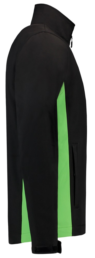 TRICORP-Workwear, Softshelljacke, Bicolor, 340 g/m², black-lime