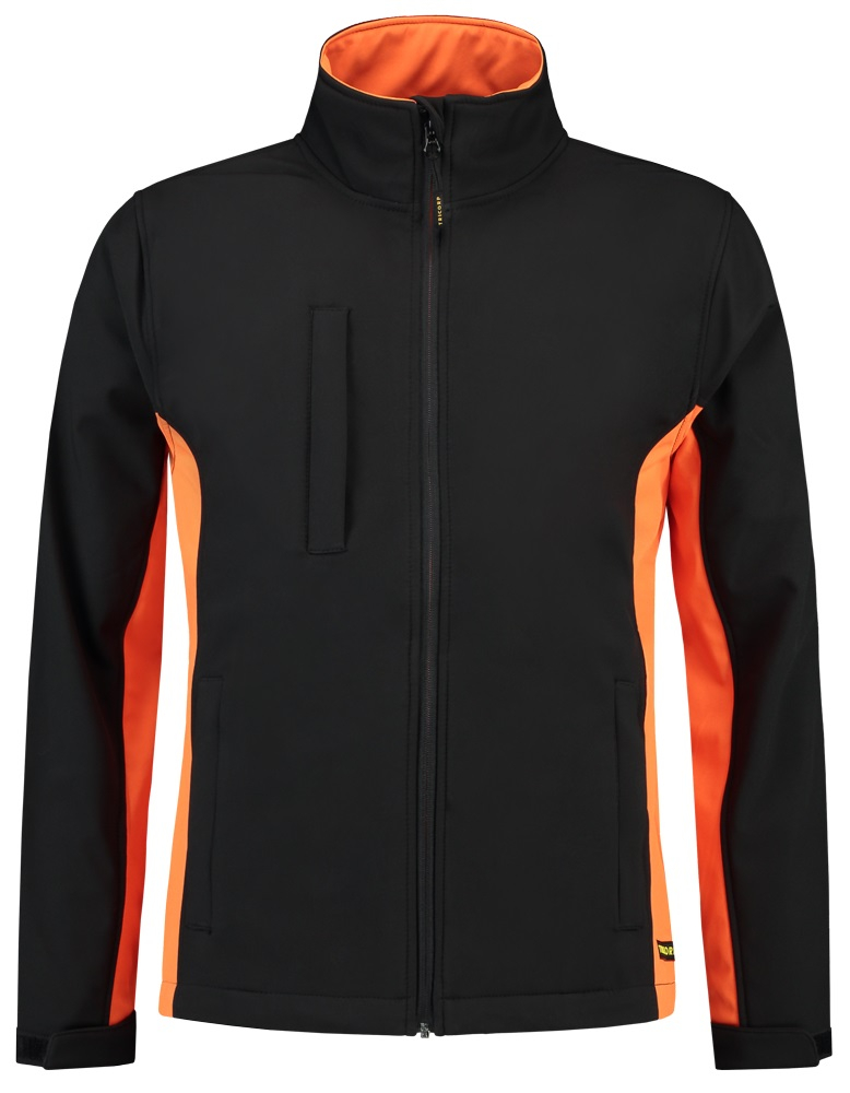 TRICORP-Workwear, Softshelljacke, Bicolor, 340 g/m², black-orange