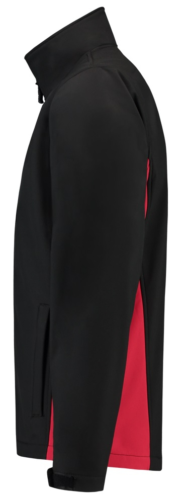 TRICORP-Workwear, Softshelljacke, Bicolor, 340 g/m², black-red