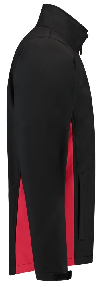TRICORP-Workwear, Softshelljacke, Bicolor, 340 g/m², black-red