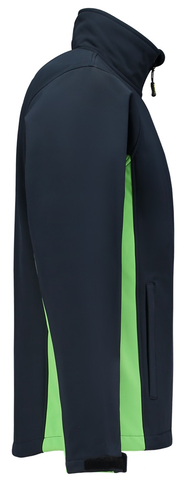 TRICORP-Workwear, Softshelljacke, Bicolor, 340 g/m², navy-lime