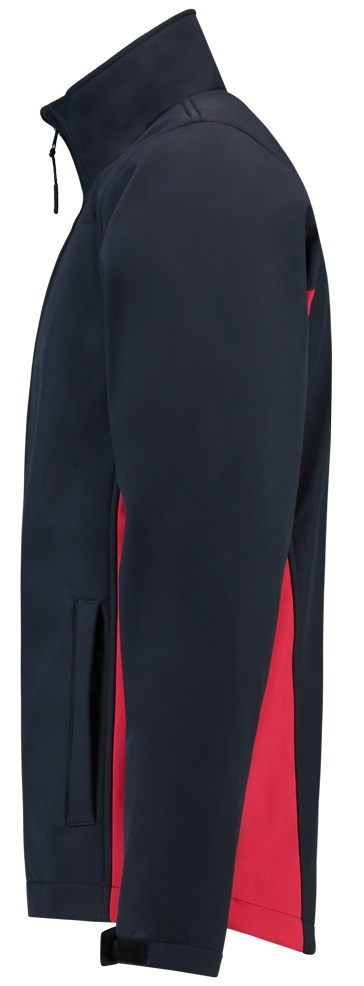 TRICORP-Workwear, Softshelljacke, Bicolor, 340 g/m², navy-red