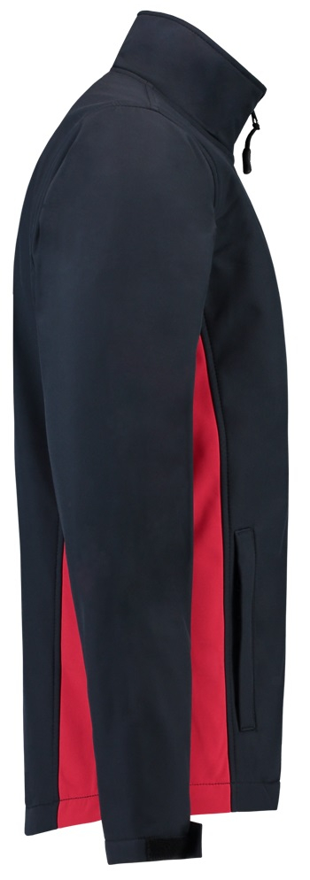 TRICORP-Workwear, Softshelljacke, Bicolor, 340 g/m², navy-red