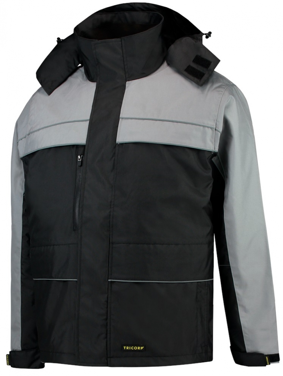 TRICORP-Workwear, Parka, Cordura-Besatz, Basic Fit, 200 g/m, black-grey