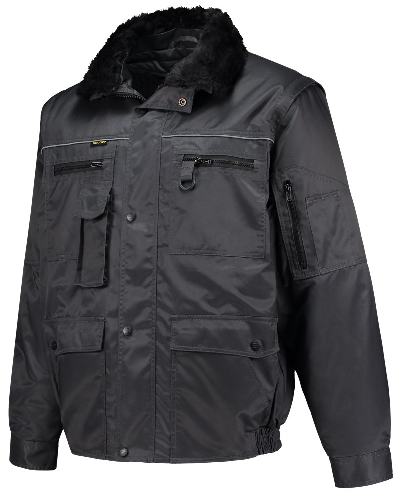 TRICORP-Workwear, Pilotenjacke, Industrie, Basic Fit, 250 g/m², darkgrey