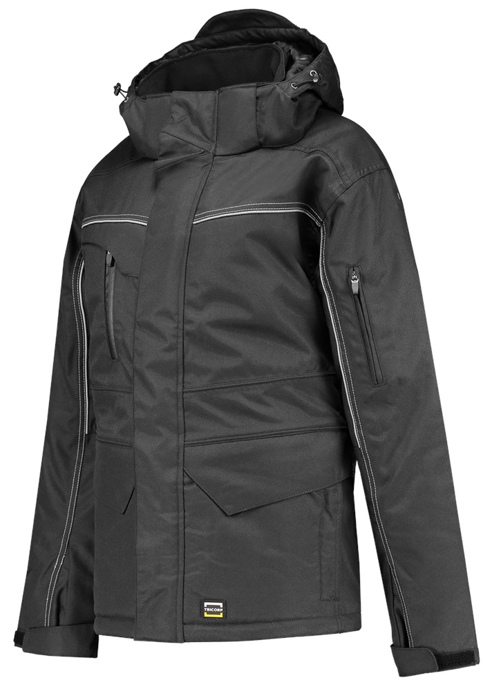TRICORP-Workwear, Midi Parka Canvas, Basic Fit, 300 g/m², darkgrey