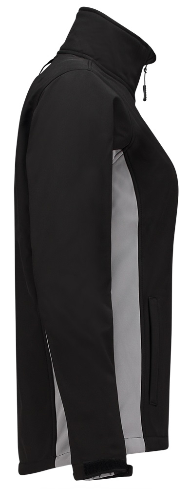 TRICORP-Workwear, Damen-Softshelljacke, Bicolor, 340 g/m², black-grey