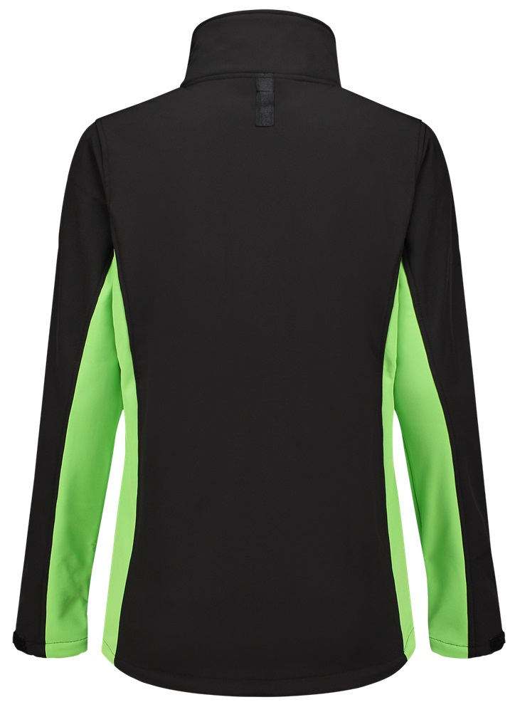 TRICORP-Workwear, Damen-Softshelljacke, Bicolor, 340 g/m², black-lime