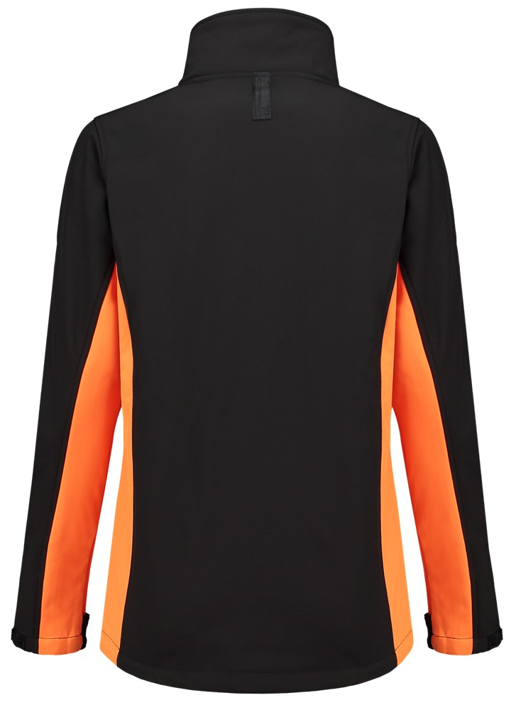 TRICORP-Workwear, Damen-Softshelljacke, Bicolor, 340 g/m², black-orange