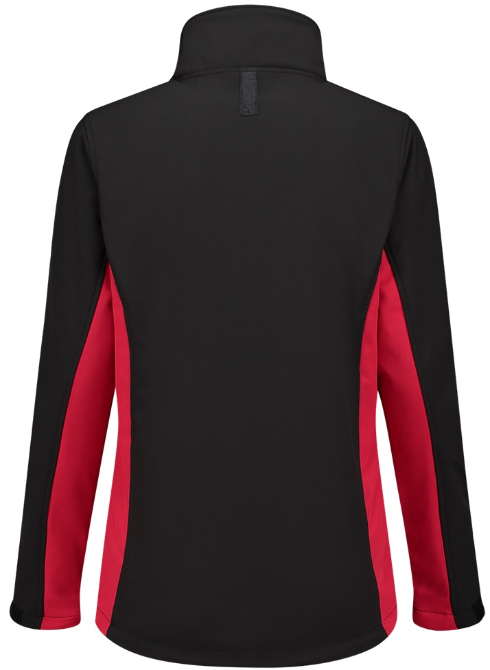 TRICORP-Workwear, Damen-Softshelljacke, Bicolor, 340 g/m², black-red