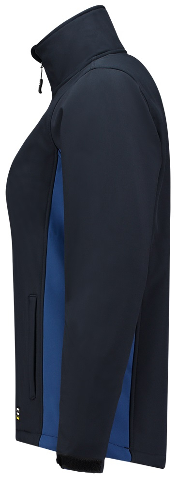 TRICORP-Workwear, Damen-Softshelljacke, Bicolor, 340 g/m², navy-royalblue