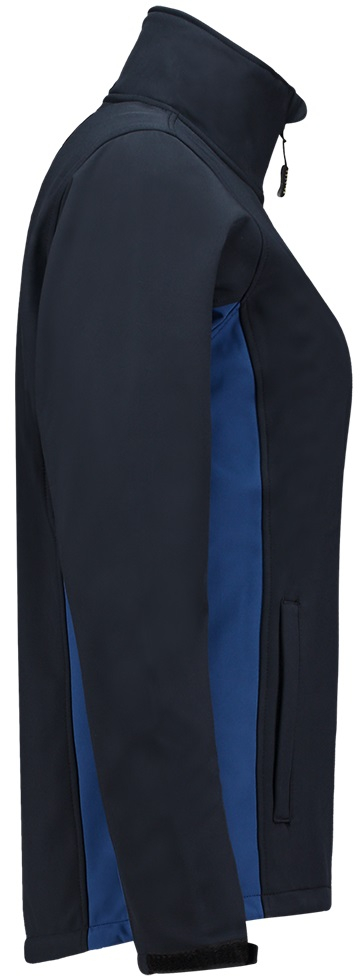 TRICORP-Workwear, Damen-Softshelljacke, Bicolor, 340 g/m², navy-royalblue