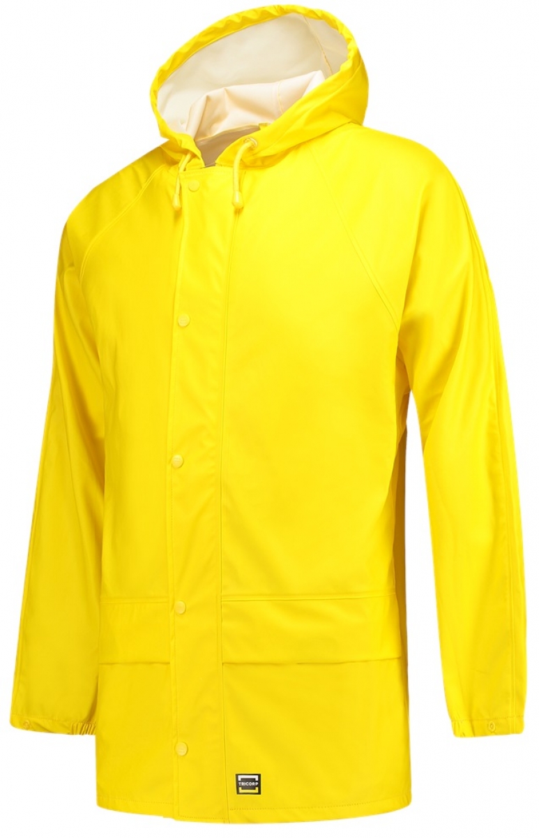 TRICORP-Workwear, Wetter-Schutz, Arbeits-Regen-Jacke, Basic Fit, 150 g/m, yellow