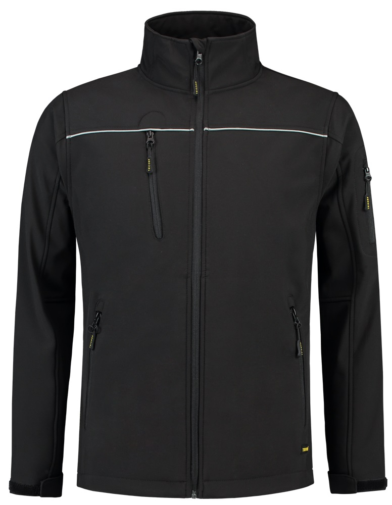 TRICORP-Workwear, Kinder-Softshelljacke, Bicolor, 340 g/m², black