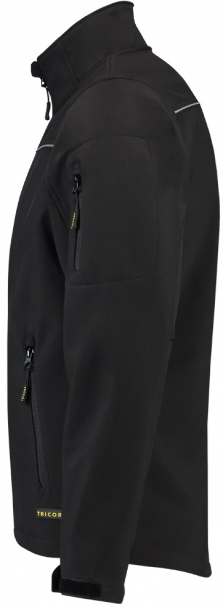 TRICORP-Workwear, Kinder-Softshelljacke, Bicolor, 340 g/m, black