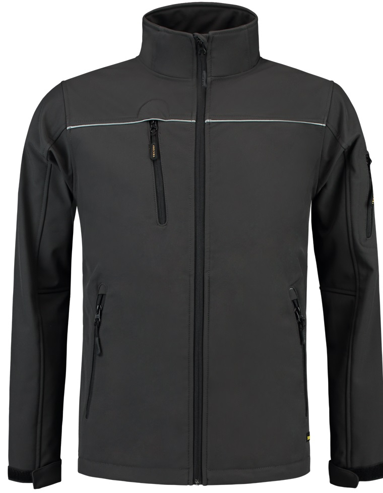 TRICORP-Workwear, Kinder-Softshelljacke, Bicolor, 340 g/m², darkgrey-black