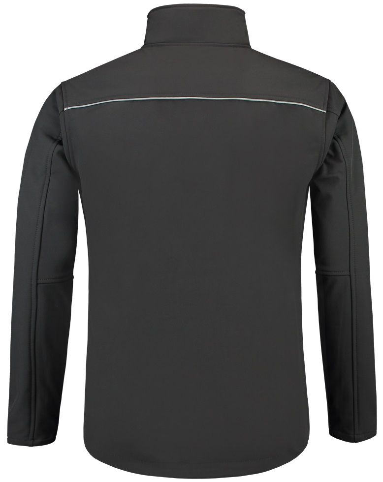 TRICORP-Workwear, Kinder-Softshelljacke, Bicolor, 340 g/m², darkgrey-black
