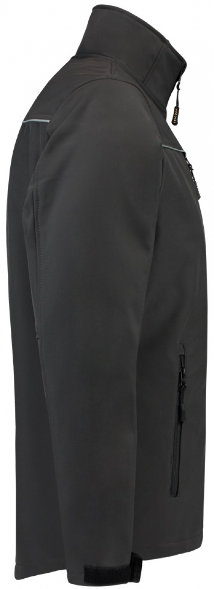 TRICORP-Workwear, Kinder-Softshelljacke, Bicolor, 340 g/m, darkgrey-black