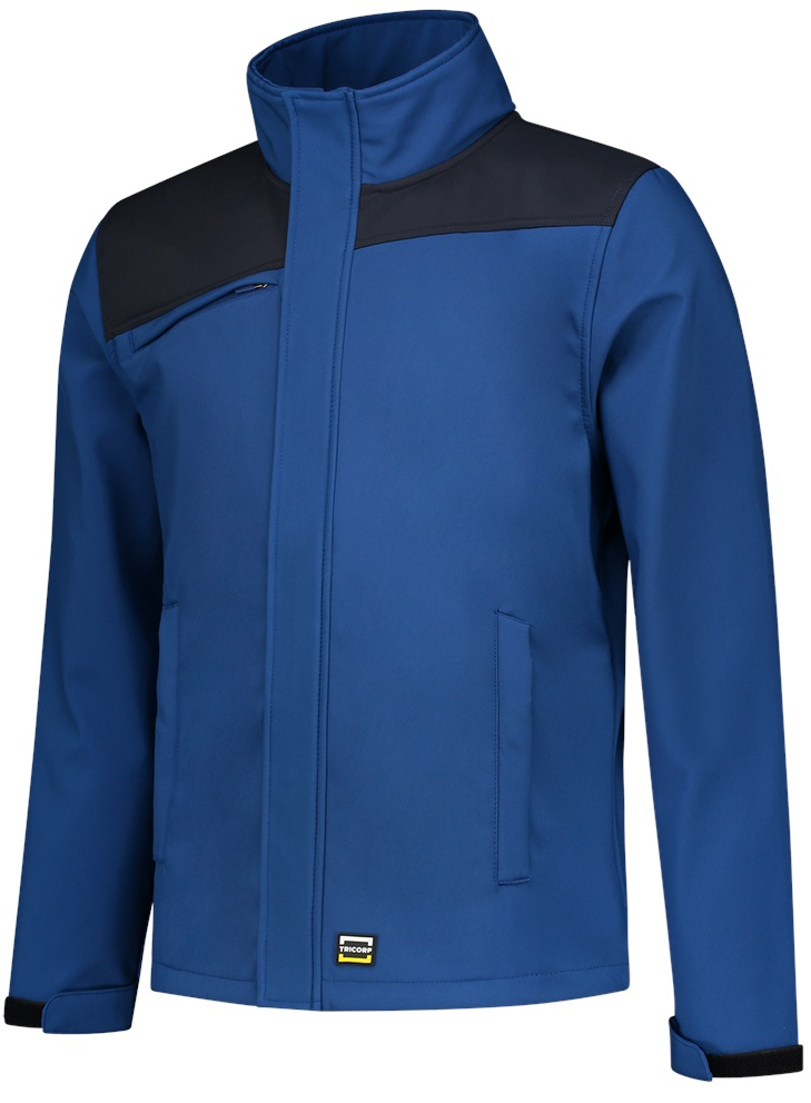 TRICORP-Workwear, Softshelljacke Bicolor, Basic Fit, 340 g/m, royalblue-navy