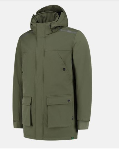 TRICORP-Winter Softshellparka Rewear, army
