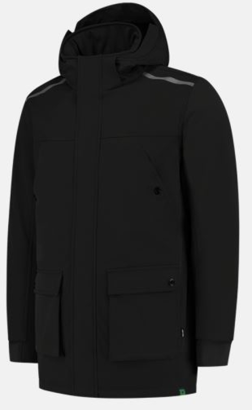 TRICORP-Winter Softshellparka Rewear, black