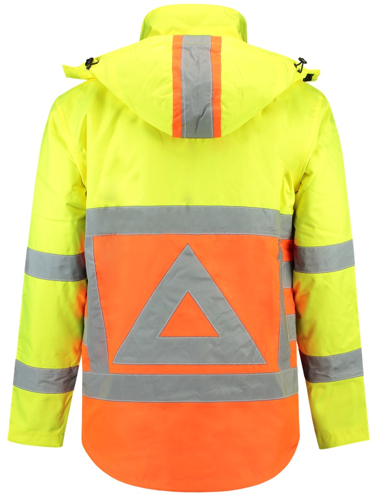 TRICORP-Warnschutz, Parka für Verkehrsregler, 200 g/m², warnorange/warngelb