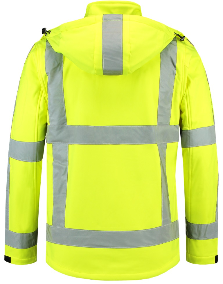 TRICORP-Warnschutz, Softshelljacke, 300 g/m², warngelb