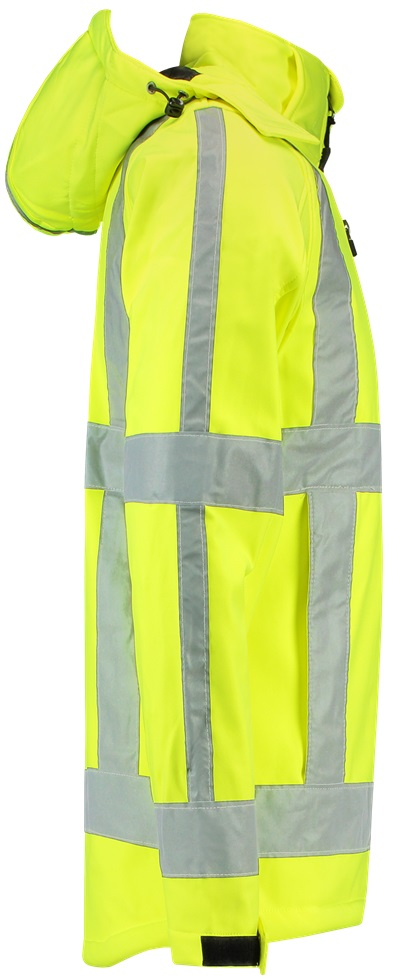 TRICORP-Warnschutz, Softshelljacke, 300 g/m², warngelb
