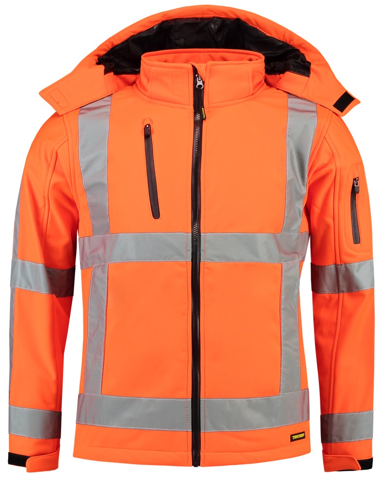 TRICORP-Warnschutz, Softshelljacke, 300 g/m², warnorange