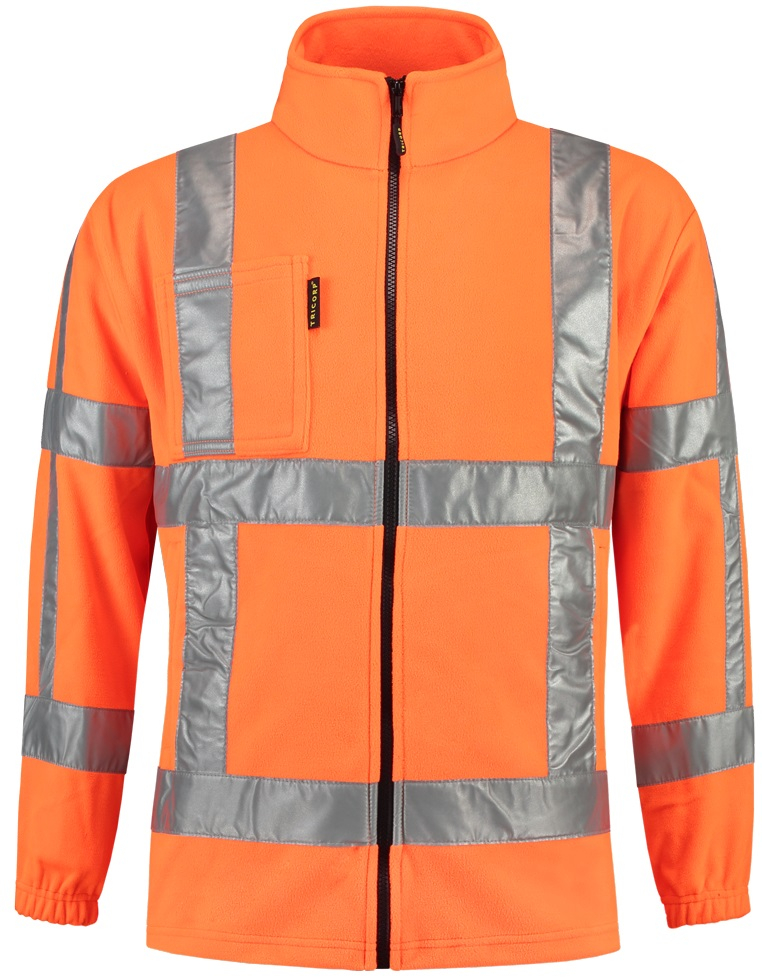 TRICORP-Warnschutz, Fleecejacke, 380 g/m², warnorange