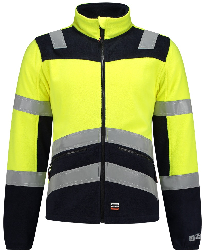 TRICORP-Warnschutz, Fleecejacke, Multinorm, 280 g/m, warngelb