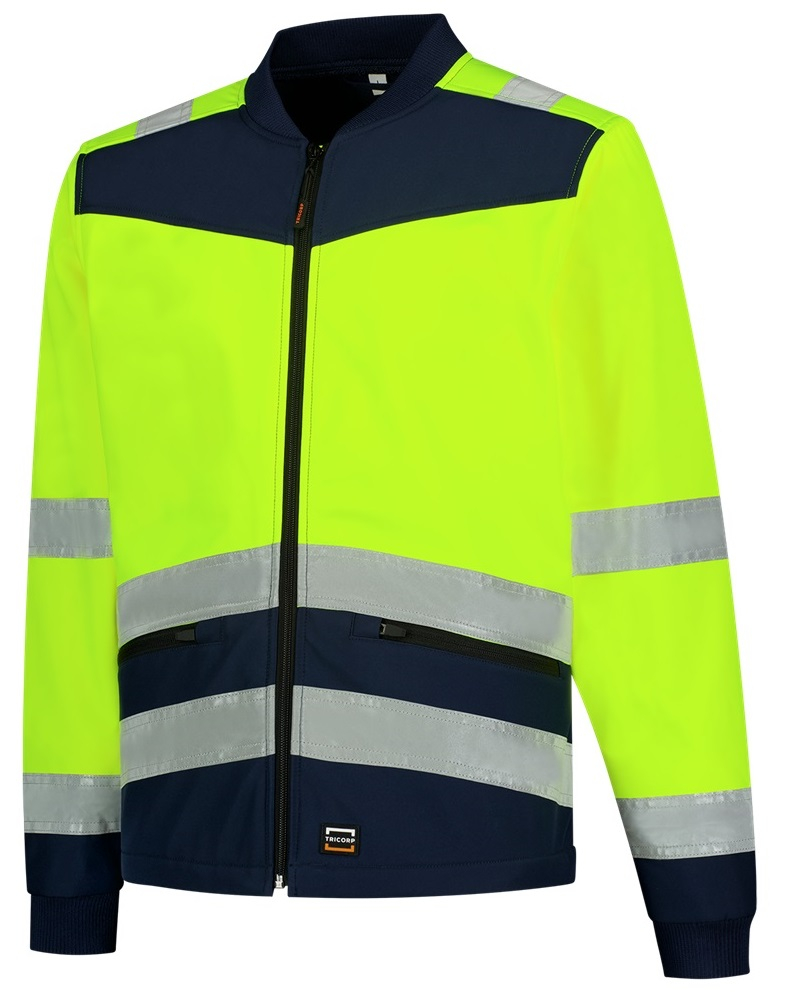 TRICORP-Warnschutz, Softshell-Jacke, Bicolor, 300 g/m², yellow-ink