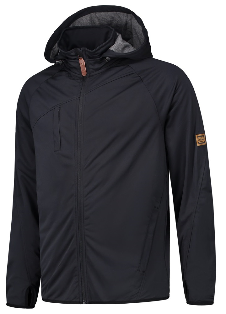 TRICORP-Workwear, Freizeitjacke, Premium, mit Kapuze, 180 g/m², black