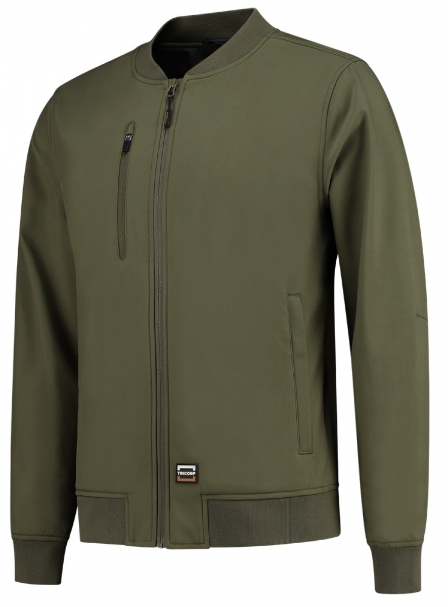 TRICORP-Workwear, Bomber Softshelljacke, Premium, 260 g/m, army