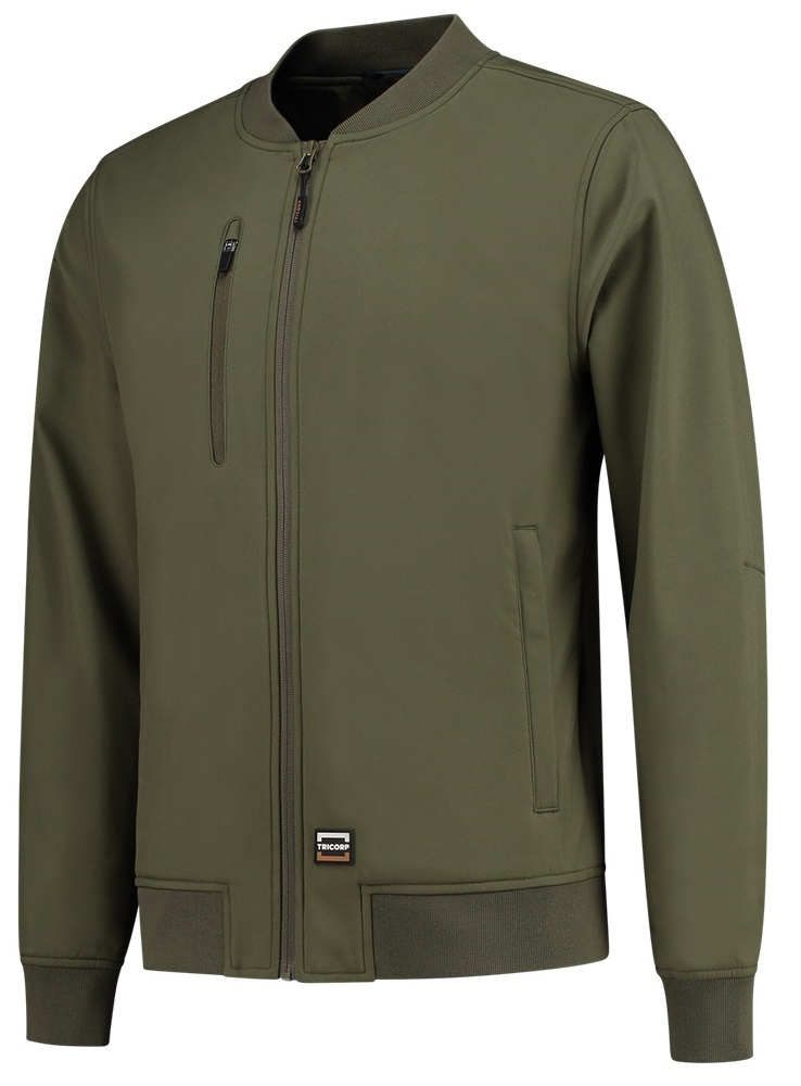 TRICORP-Workwear, Bomber Softshelljacke, Premium, 260 g/m², army