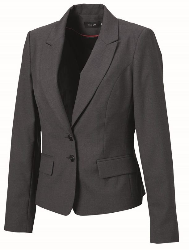 TRICORP-Workwear, Blazer Damen, Basic Fit, 270 g/m², grey