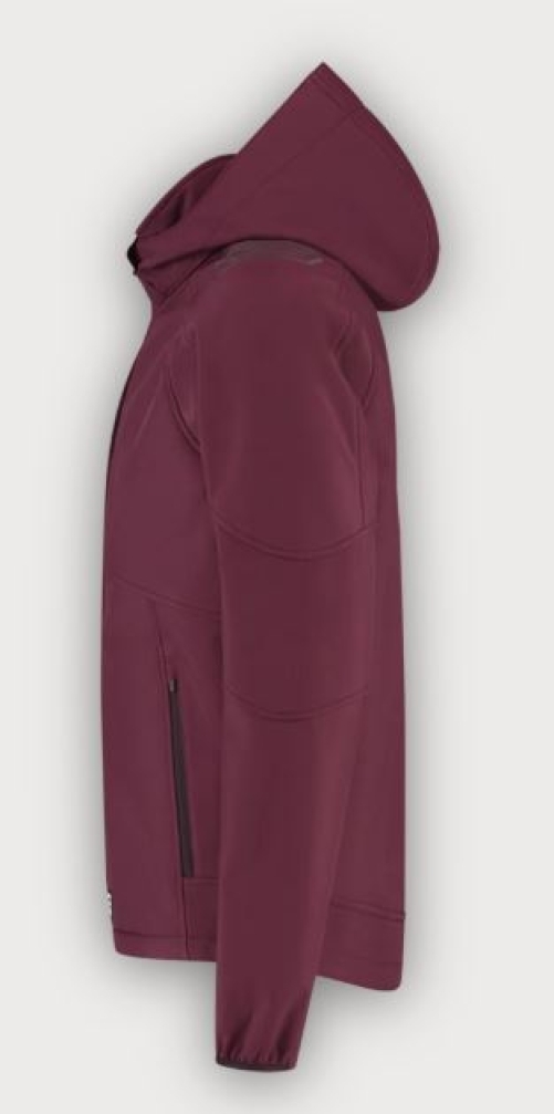 Tricorp Softshelljacke Kapuze Exzellent Redefined, Bordeaux