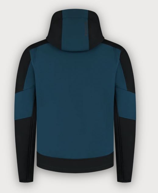 Tricorp Softshelljacke Kapuze Bicolor Redefined, Teal-Black
