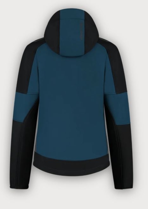 Tricorp Softshelljacke Kapuze Bicolor Redefined Damen, Teal-Black