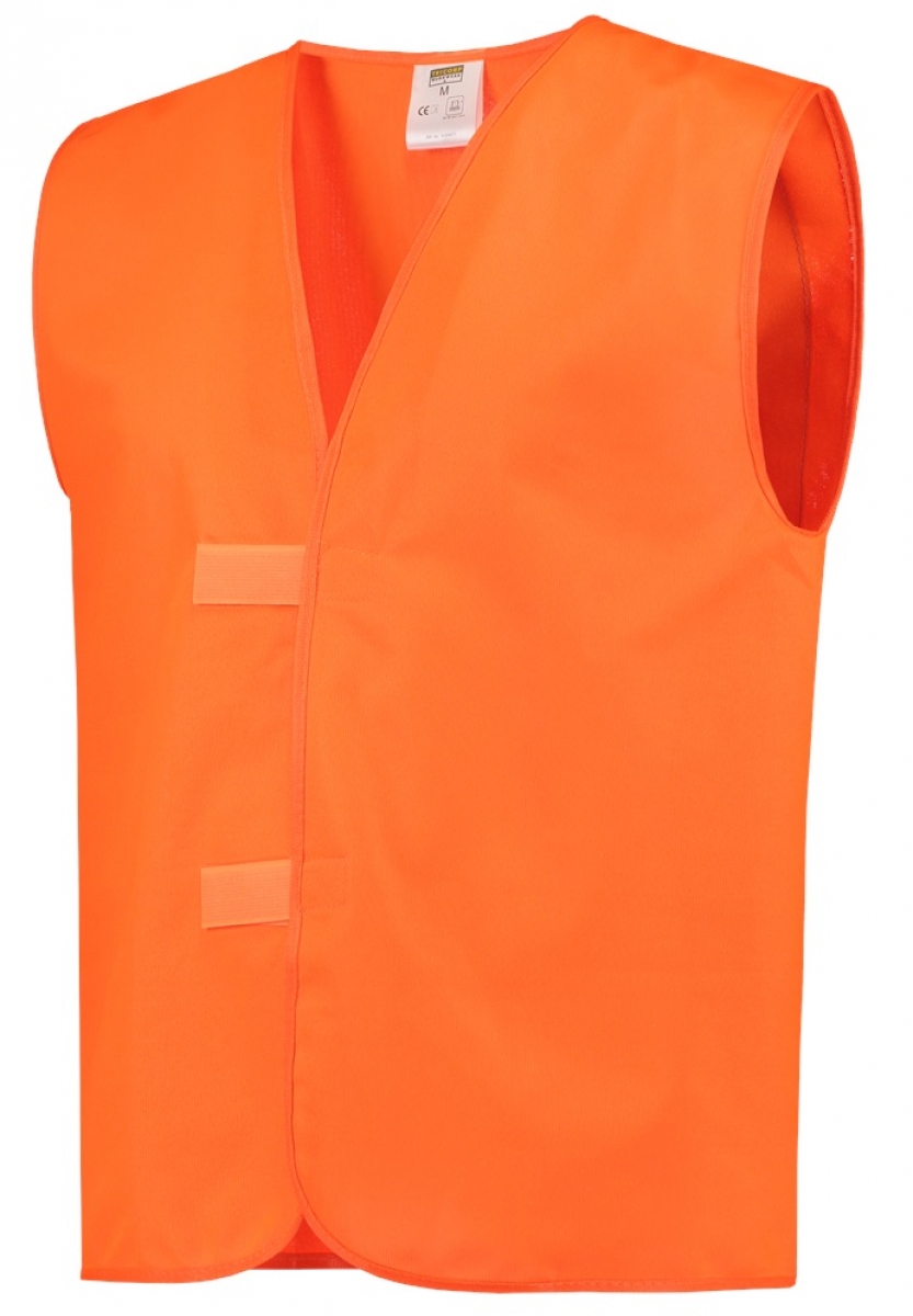 TRICORP-Warnschutz, Warnweste ohne Reflexstreifen, Basic Fit, 120 g/m, fluor orange