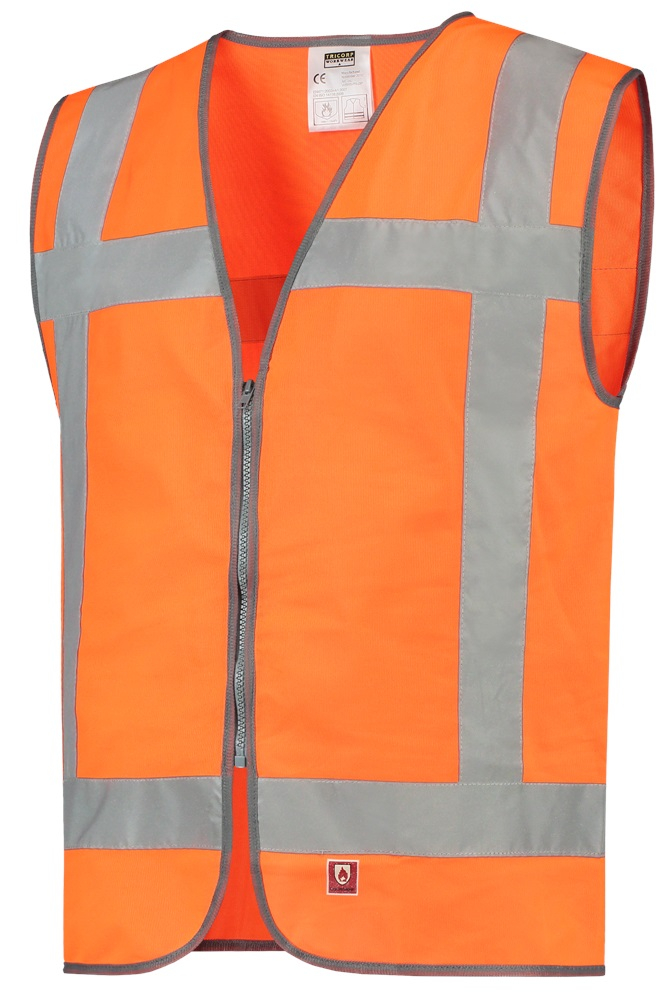 TRICORP-Warnschutz, Warnweste RWS Flammschutz, Basic Fit, 120 g/m, orange