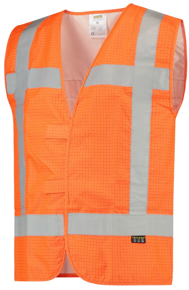 TRICORP-Warnschutz, Warnweste RWS Flammschutz, antistatisch, Basic Fit, 200 g/m², orange