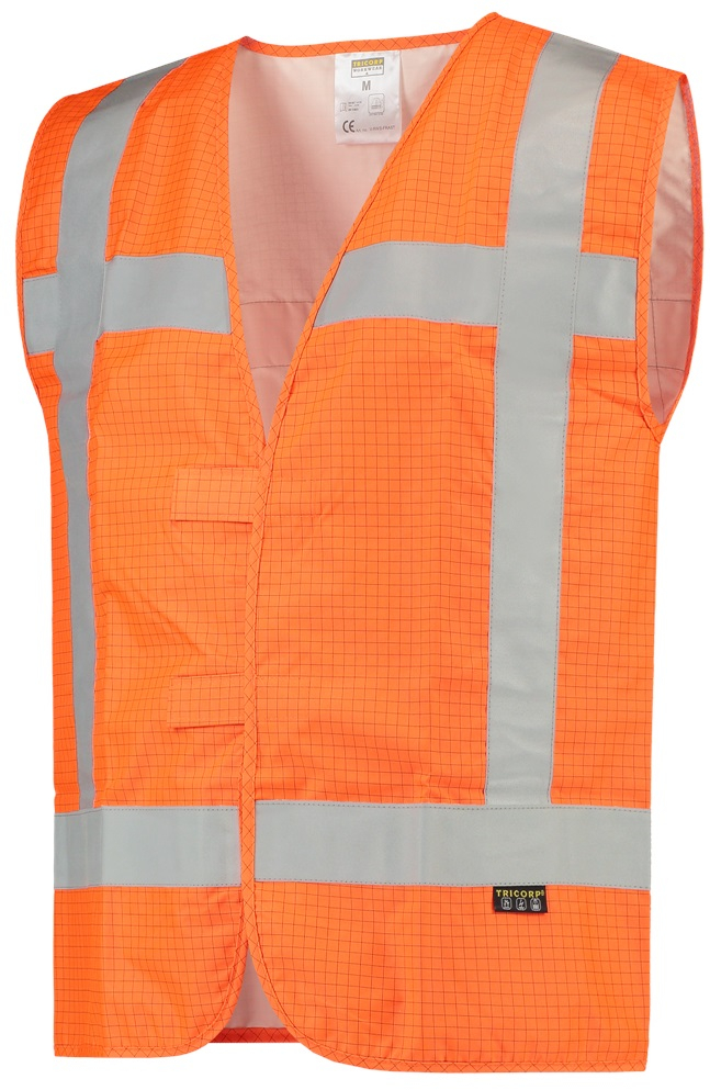 TRICORP-Warnschutz, Warnweste RWS Flammschutz, antistatisch, Basic Fit, 200 g/m, orange