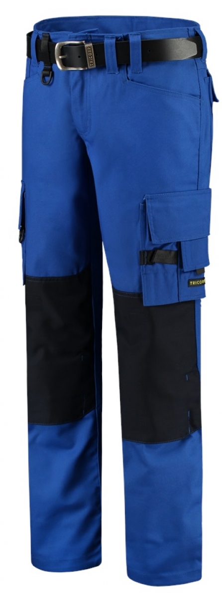 TRICORP-Workwear, Arbeitshose Canvas Cordura-Besatz, Basic-Fit, 300 g/m, royalblue-navy