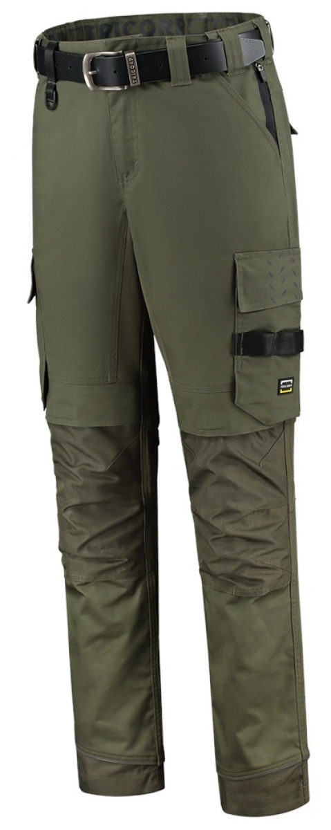TRICORP-Workwear, Arbeitshose Twill Cordura-Stretch, Basic Fit, 280 g/m, army