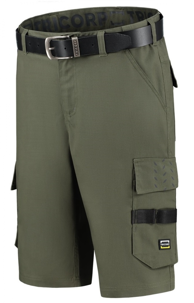 TRICORP-Arbeits Shorts Twill, Basic Fit, 245 g/m, army