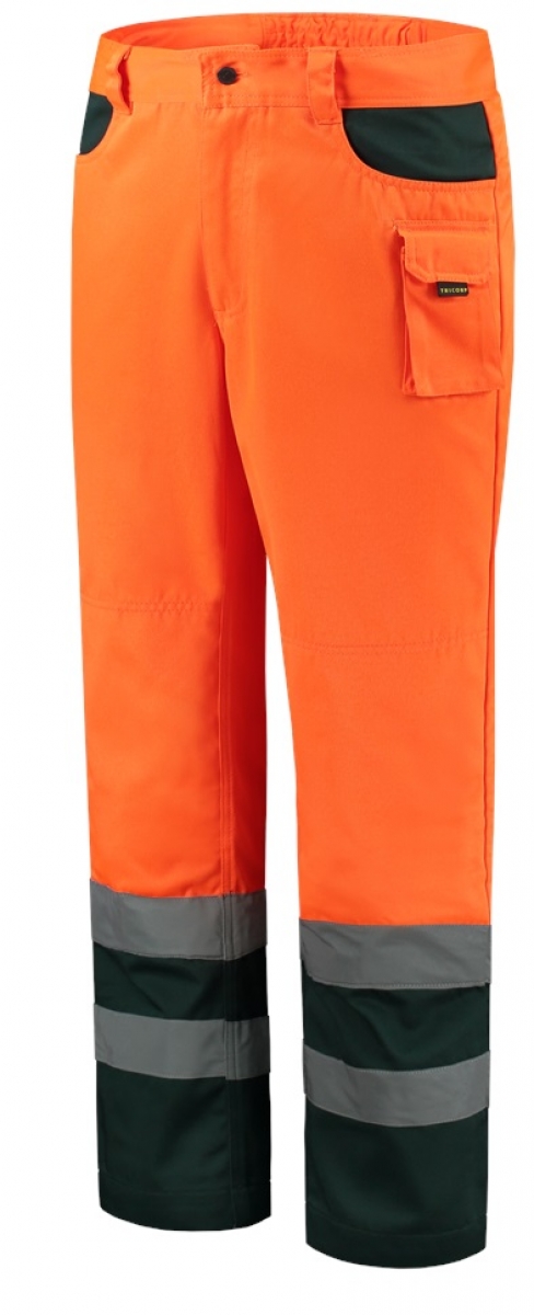 TRICORP-Warnschutz, rbeitshose EN ISO 20471 Bicolor, Basic Fit, 280 g/m, fluor orange-green