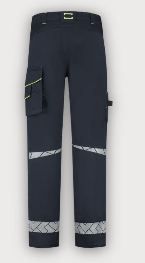 Tricorp Arbeitshose 2-Way Stretch Reflective Redefined, Ink-Fluor Yellow